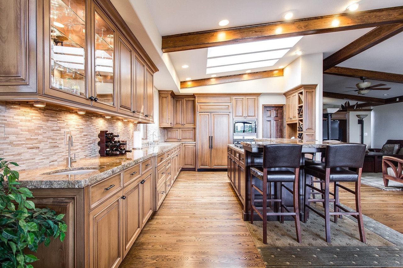 Modern smart home interior